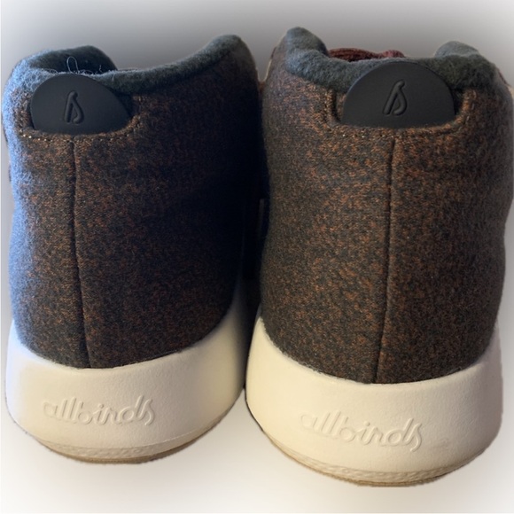 Allbirds Wool Runner Up Mizzle Terra and off white sneaker Boots Size 9 W - Picture 4 of 6